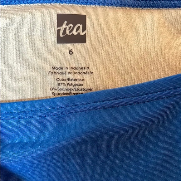 Tea Collection Blue Swim Bottoms - Picture 2 of 5